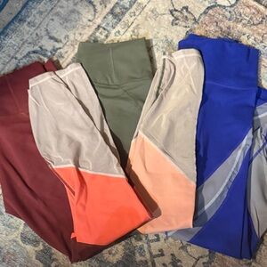 Colorful Activewear Leggings Set